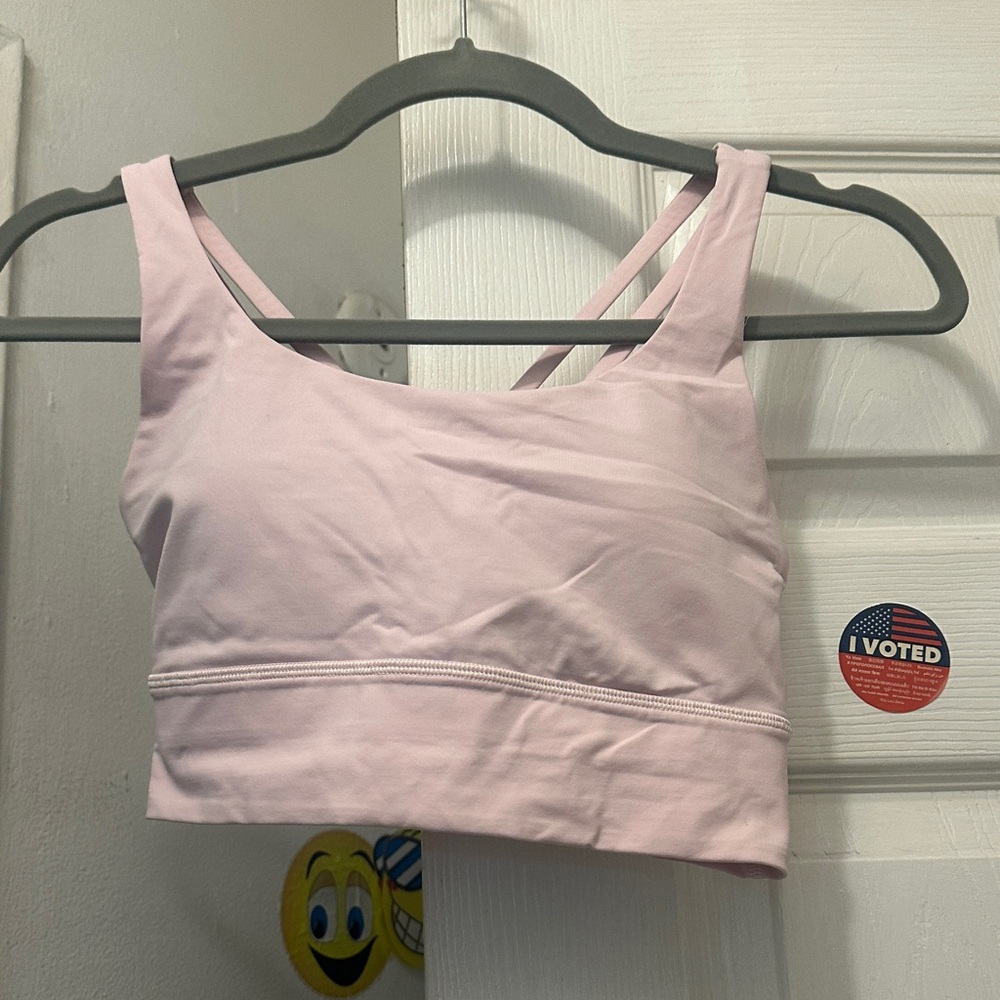 lululemon athletica Light Pink Cross-Back Bralette